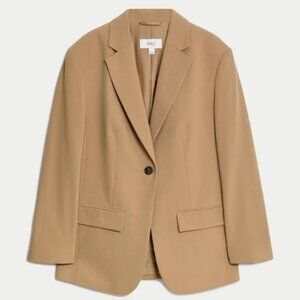 NWT Marks & Spencer Relaxed Single Breasted Blazer (~size small)